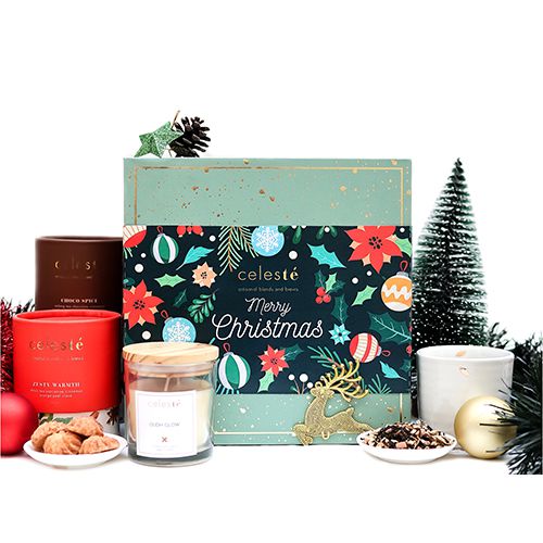 Elegant Christmas Tea Indulgence Set