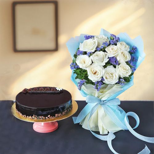 Roses  N  Truffle Cake Symphony