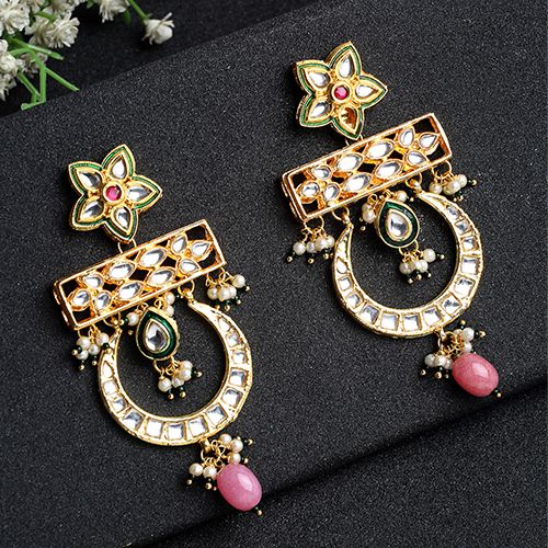 Traditional Kundan Earrings