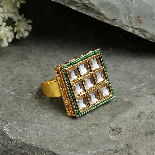 Exclusive Kundan Ring