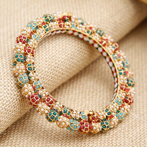 Sparkling Multi Embellished Bangle