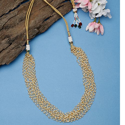 Glamorous Pearl Lahori Necklace