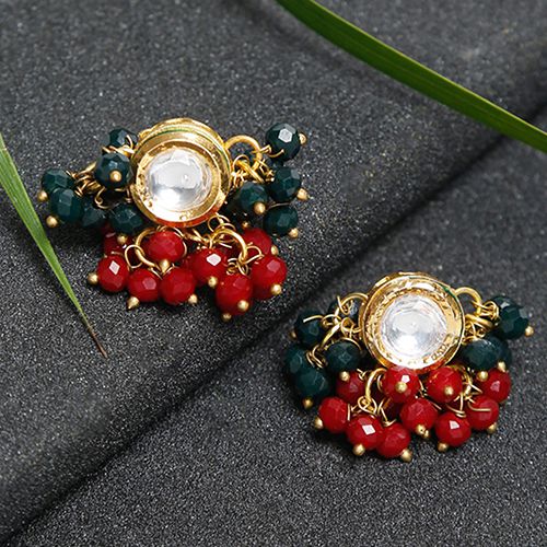 Dazzling Kundan Studs