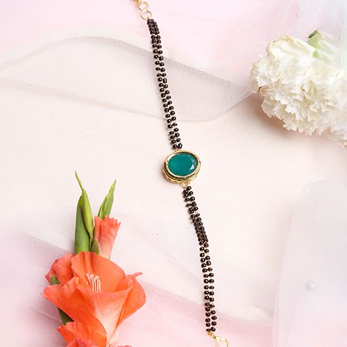 Stunning Kundan Bracelet Mangalsutra