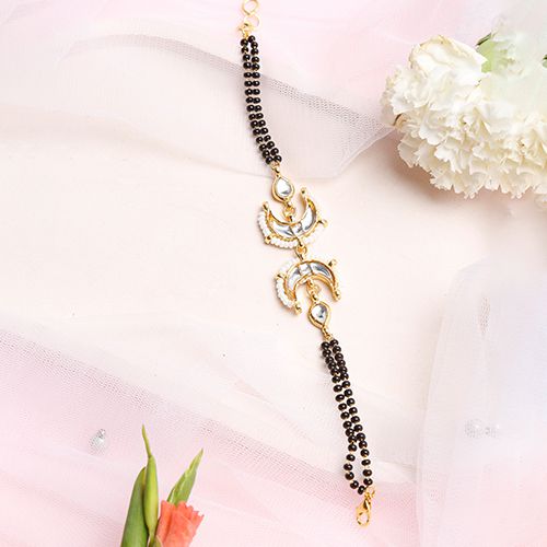 Classic Kundan Bracelet Mangalsutra