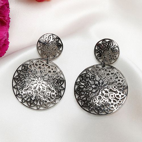 Chic Silver Earrings