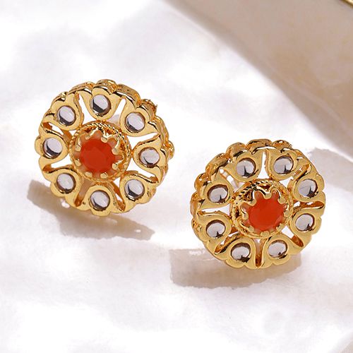 Radiant Kundan Chic Studs