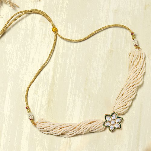 Timeless Pearl   Kundan Choker