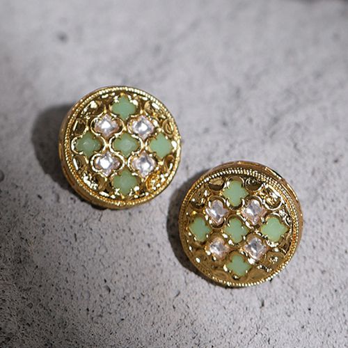 Timeless Elegance Kundan Earrings