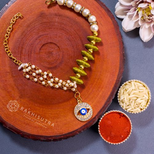 Unique Charm Rakhi Evil Eye Bracelet