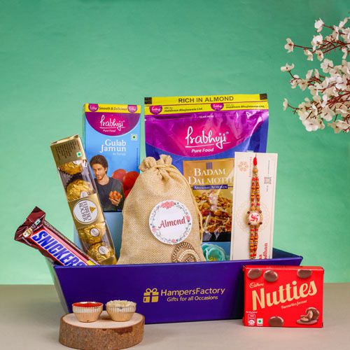 Rakhi Treats  N  Sweets Hamper