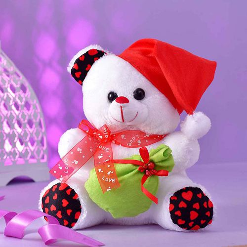 Festive Santa Soft Toy Gift